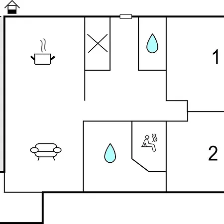 בית נופש 2 Bedroom Pet Friendly In Dagebüll